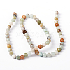 Natural Flower Amazonite Beads Strands G-D608-6mm-5