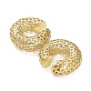 Rack Plating Hollow Brass Cuff Earring EJEW-M226-04G-2