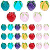   28Pcs 7 Colors Glass Beads GLAA-PH0002-05-1