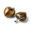 Natural Tiger Eye Pendants G-F820-10A-31-2