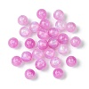 25Pcs Round Imitation Cat Eye Resin Beads RESI-FS0001-65B-1