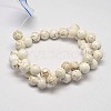 Round Natural Magnesite Beads Strands X-G-M138-42-A-2