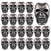 20Pcs Alloy Shank Buttons BUTT-PH0001-82B-B-1