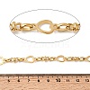 304 Stainless Steel Heart Link Chains CHS-K024-04G-2