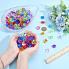 250Pcs 10 Colors Irregular-shape Acrylic Rhinestone DIY-PH0033-89-3