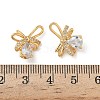 Brass Micro Pave Cubic Zirconia Pendants KK-Z136-58G-03-3