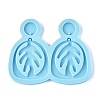 DIY Leaf Dangle Stud Earrings Silicone Molds DIY-I037-01C-1
