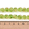 Handmade Gold Foil Glass Beads Strands FOIL-N029-04C-4