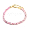 4MM Braided Nylon Cord Bracelets FIND-A057-01G-19-1
