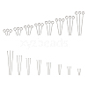 304 Stainless Steel Flat Head Pins & Eye Pin STAS-PH0019-40P-2