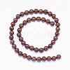 Natural Mahogany Obsidian Bead Strands G-F425-01-2