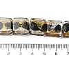 Handmade Gold Foil and Silver Foil Lampwork Beads FOIL-C001-01B-09-4