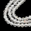 Natural White Topaz Beads Strands G-RM241221-B17-3