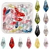 50Pcs Handmade Gold Sand Lampwork Beads LAMP-FS0001-22-1