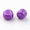 12/0 1.5~2mm Baking Paint Glass Seed Beads Loose Spacer Beads X-SEED-S001-K13-2