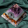 Tree of Life Orgonite Pyramid Resin Energy Generators PW-WG62626-01-3