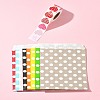 45Pcs 9 Colors Kraft Paper Bags CARB-FS0001-01-10