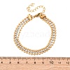 304 Stainless Steel Ball Chain Multi-strand Bracelets BJEW-C128-01A-3