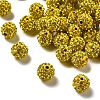 Pave Disco Ball Beads X1-RB-A130-10mm-17-2