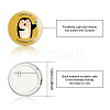 Tinplate Brooch JEWB-WH0012-035-2