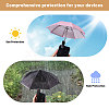 2 Bags 2 Colors Mini Polyester & Alloy Umbrella AJEW-CA0005-44-4