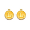 Golden Plated Alloy Enamel Charms LS-ENAM-Q437-13L-1