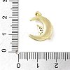 Brass Micro Pave Cubic Zirconia Pendants KK-F877-26G-3