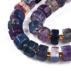 Natural Fluorite Beads Strands G-T140-24-3