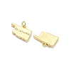 Brass Pendants KK-D229-22Q-G-2