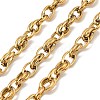 304 Stainless Steel Oval Link Chains Chains CHS-F022-05G-1