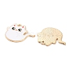 Halloween Alloy Enamel Pendants ENAM-Z022-02I-2