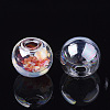 Round Handmade One Hole Blown Glass Globe Ball Bottles LS-X-BLOW-R002-25mm-AB-2
