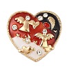 Vintage Angel Alloy Rhinestone Brooches JEWB-M046-26A-2