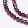 Natural Garnet Beads Strands LS-G-D167-B-3mm-1