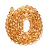 Transparent Glass Beads EGLA-A035-T8mm-D17-3