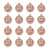 Golden Plated Alloy Enamel Charms LS-ENAM-S118-07U-2