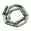 Natural Chrysocolla Beads Strands G-D353-A06-3