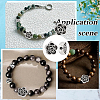 200Pcs Tibetan Style Alloy Beads TIBEB-HY0001-22-5