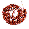 Baking Paint Glass Beads Strands DGLA-N016-6mm-06-2