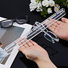 6 Sets Acrylic Sun Glasses Storage Display Stands ODIS-FH0001-23-3