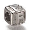 Tarnish Resistant 304 Stainless Steel European Beads OPDL-L020-001F-1
