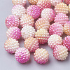 Imitation Pearl Acrylic Beads OACR-T004-10mm-13-1
