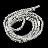 Spray Painted Crackle Glass Beads Strands CCG-Q001-4mm-01-5