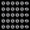 30Pcs Handmade Two Holes Blown Glass Globe Beads GLAA-GO0001-12A-1