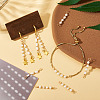 6Pcs 3 Styles Natural Cultured Freshwater Pearl Beaded Connector Charms PALLOY-TA00269-7