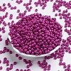 Baking Paint Glass Seed Beads SEED-US0003-4mm-K21-2