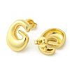Rack Plating Brass Earrings EJEW-S222-01G-G-2