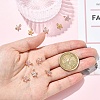 10Pcs Brass Charms KK-YW0004-05-4