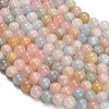 Natural Morganite Beads Strands GG-G476-8mm-01-4