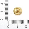Brass Micro Pave Cubic Zirconia Beads KK-Z095-04G-11-3